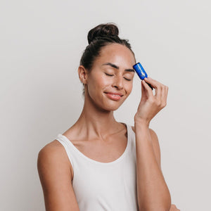 Circadia Spot Stop gel cleanser for acne-prone skin, featuring a clear tube with white gel and blue accents.