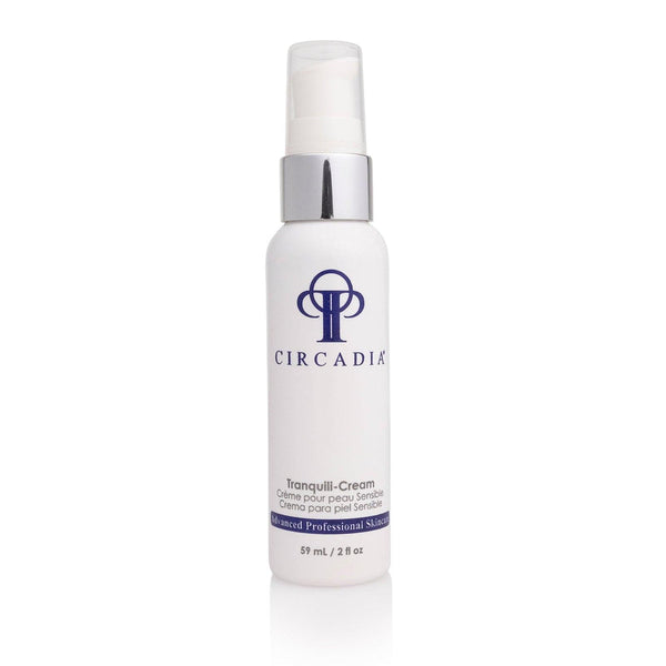 Circadia Tranquili-Cream gel cleanser in a white tube with blue accents, displayed on a plain background.