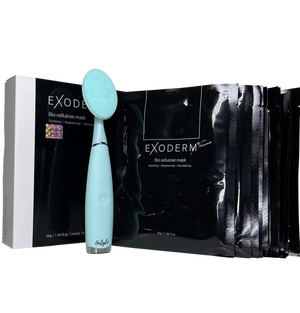 Exoderm Bio-Cellulose Mask 10pc with Sonic Face Brush