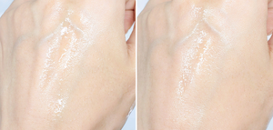 Dr. Esthe Azulene Relief Solution Ampoule in a 150ml bottle with a clear liquid for soothing skin relief.