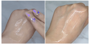 Dr. Esthe Hyal Moisture Solution Ampoule in a clear bottle, showcasing its hydrating formula for skin moisture.