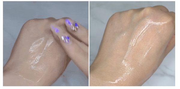 Dr. Esthe Hyal Moisture Solution Ampoule in a clear bottle, showcasing its hydrating formula for skin moisture.